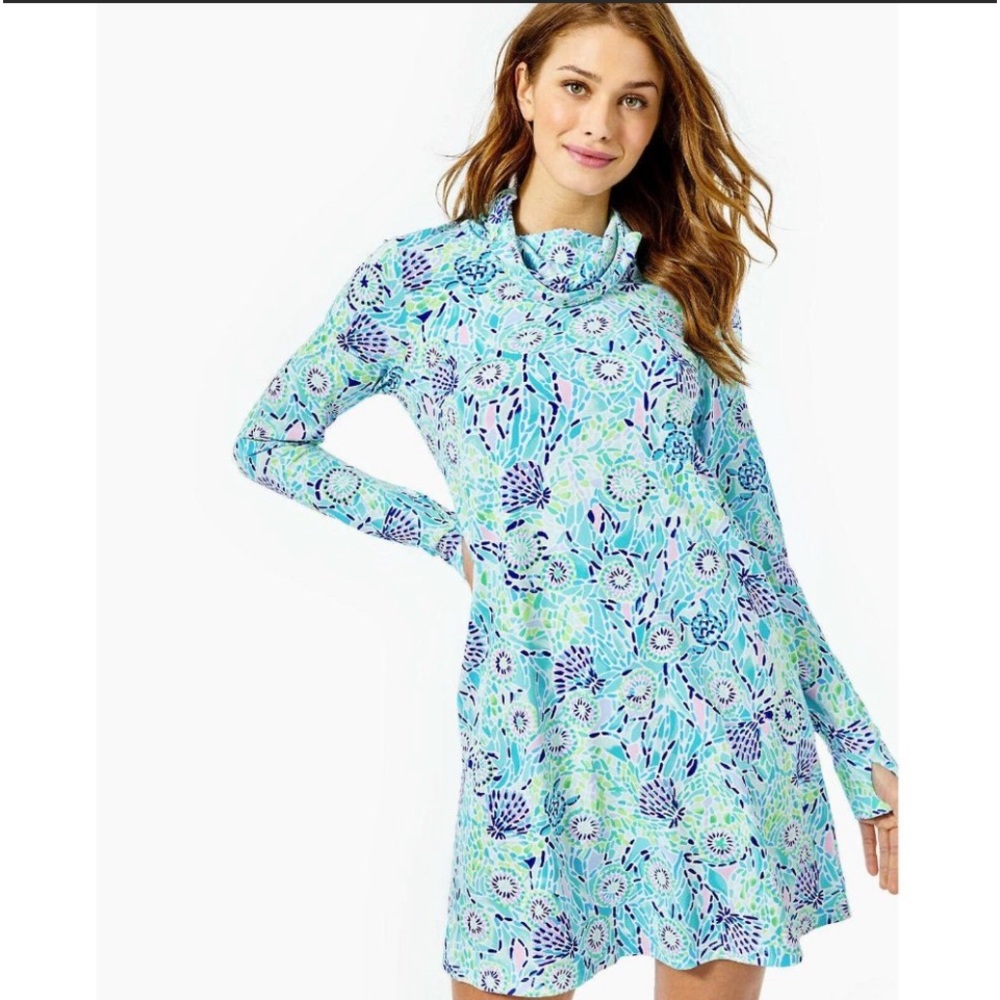 NWT Lilly Pulitzer “Lilshield” UPF 50+ Dress, Size XXS